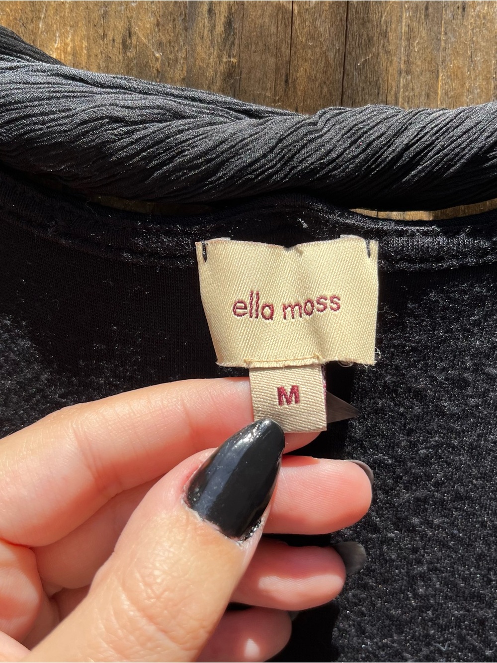 Ella Moss Silk Summer Gothic Black Halter Babydoll Slip Dress Accepting Offers! - Picture 5 of 6